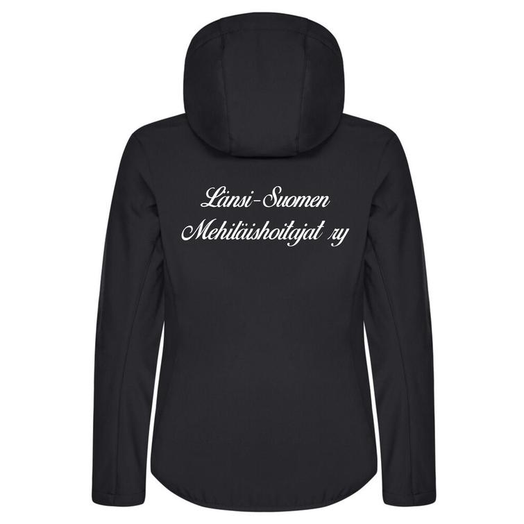 Naisten softshell takki LSMH logolla