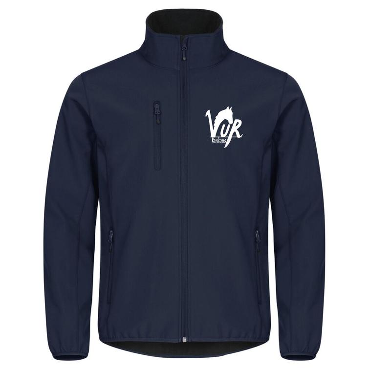 Miesten softshell takki Vur logolla