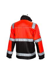 Huomiov&auml;rinen takki puna/musta