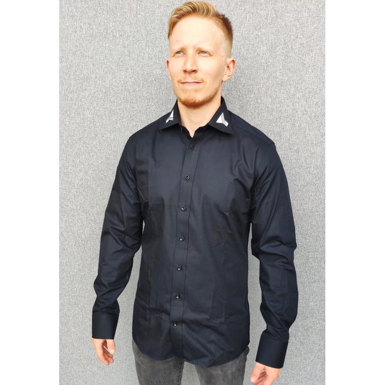 Miesten PH slim fit kauluspaita Yritt&auml;j&auml;t logolla