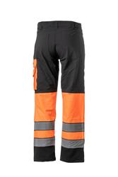 Huomiov&auml;riset Strech vy&ouml;t&auml;r&ouml;housut oranssi/musta