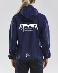 Naisten kevyt sadetakki KeKU logolla