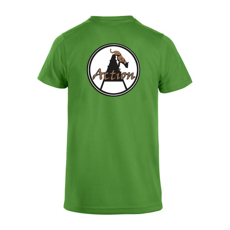 Miesten tekninen t-paita Action logolla