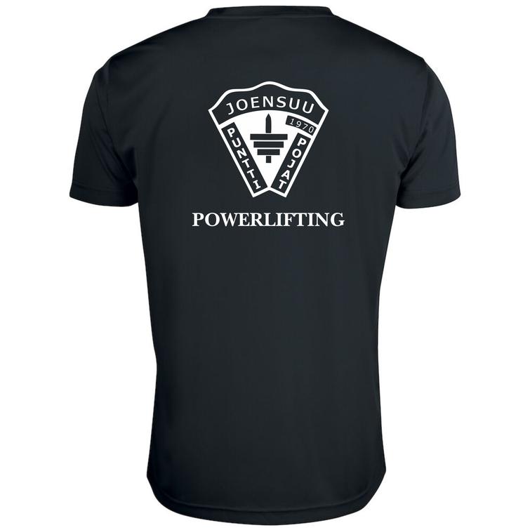 Tekninen t-paita JoPuPo logolla