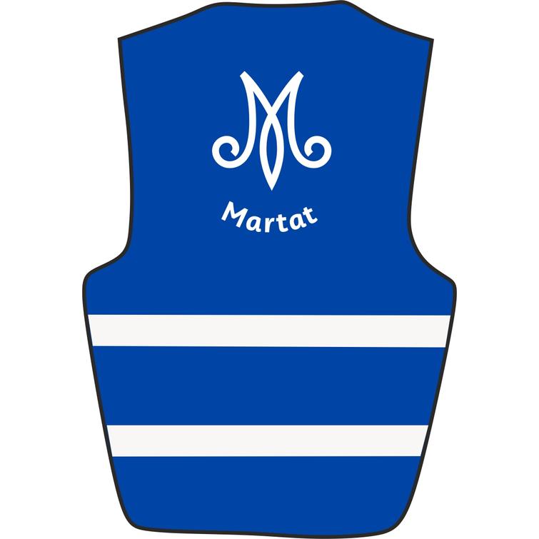 Huomioliivi M-Martat logolla