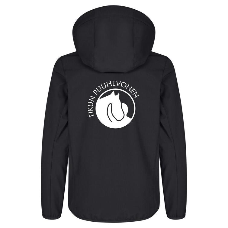 Lasten softshell takki Tikun logolla