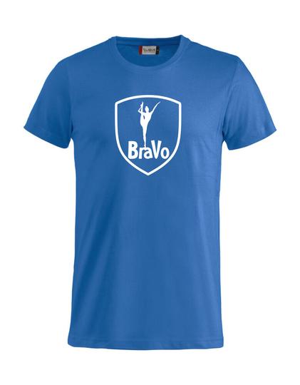 Miesten basic t-paita BraVo logolla