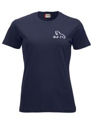 Naisten t-paita HA-71 logolla