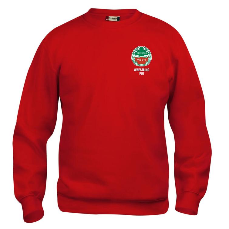 Lasten collegepaita Voikkaan Viesti logolla