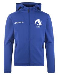 Lasten tekninen brushed vk huppari KoRa logolla