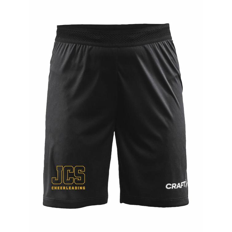 Lasten evolve shortsit JCS logolla