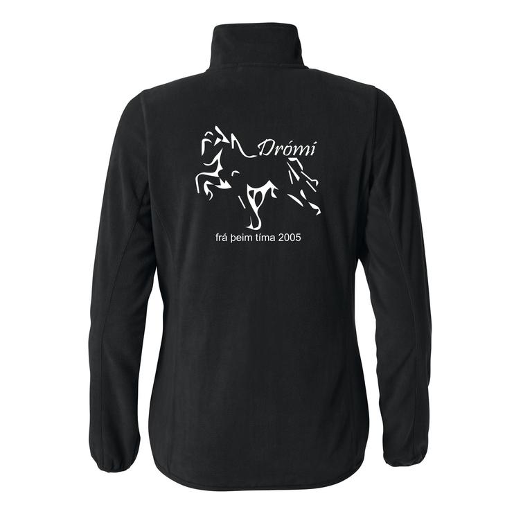 Naisten microfleece Drómi logolla