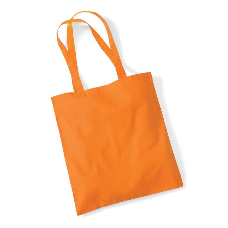 Puuvillakassi pitk&auml;kahvainen