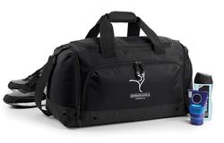 Athleisure treenilaukku Kataja voimistelu logolla