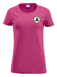 Naisten strech t-paita Action logolla