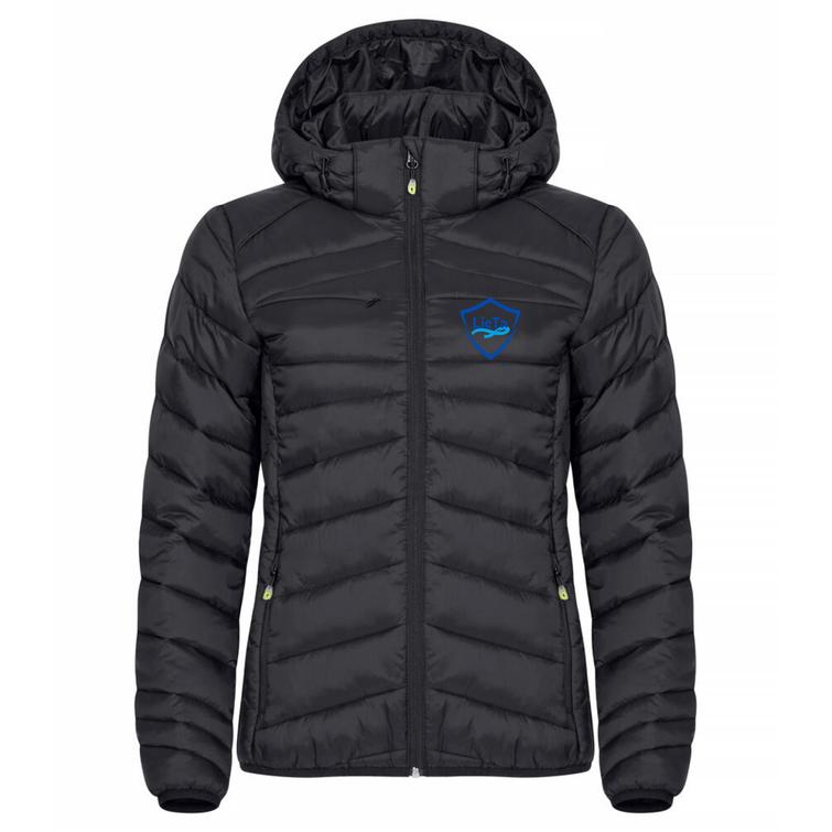 Naisten kevyt toppatakki LieTa logolla