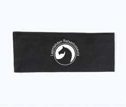 Trikoopanta Lapinlahden ratsastusseura logolla