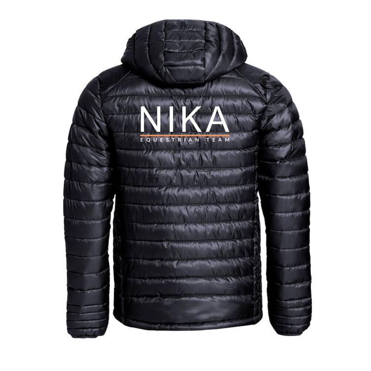 Miesten kevyt toppatakki Nika logolla