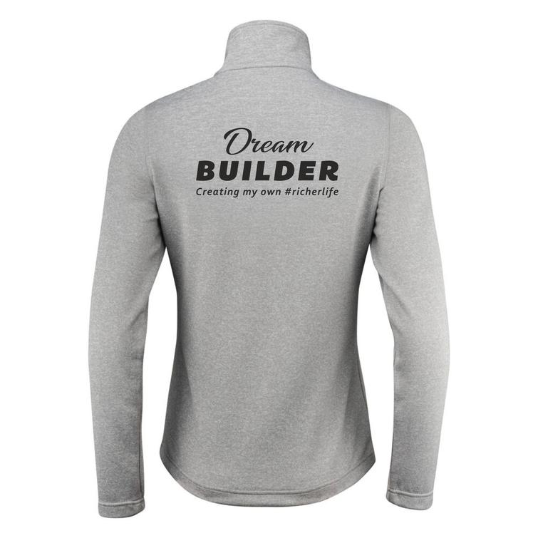 Naisten tekninen vetoketjutakki Dream Builder logolla