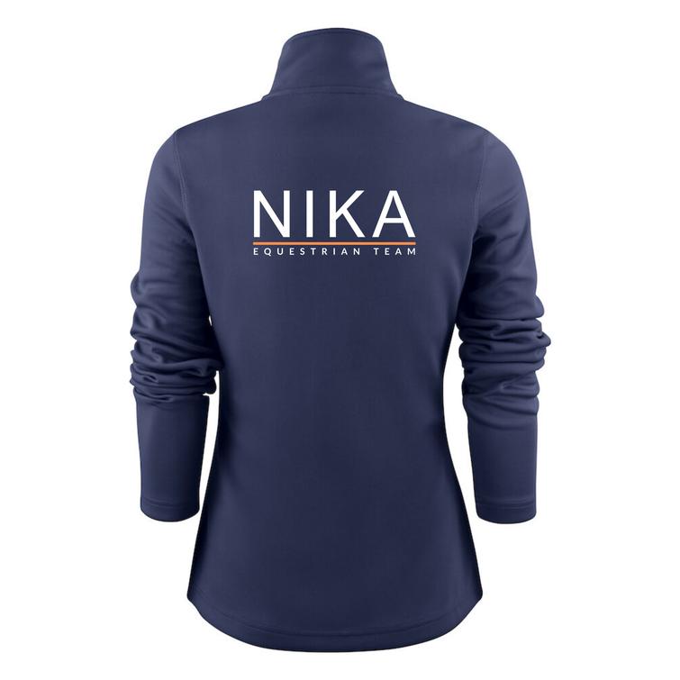 Naisten tekninen collegetakki Nika logolla