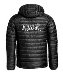 Miesten hudson kevyt toppatakki KuoR logolla