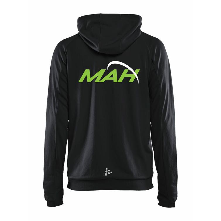 Miesten evolve vetoketju huppari MAH logolla