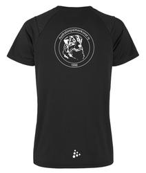 Naisten tekninen t-paita Aussie logolla