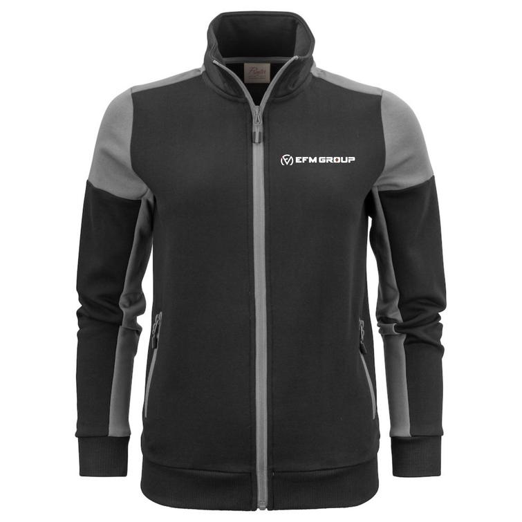 Naisten college takki EFM logolla