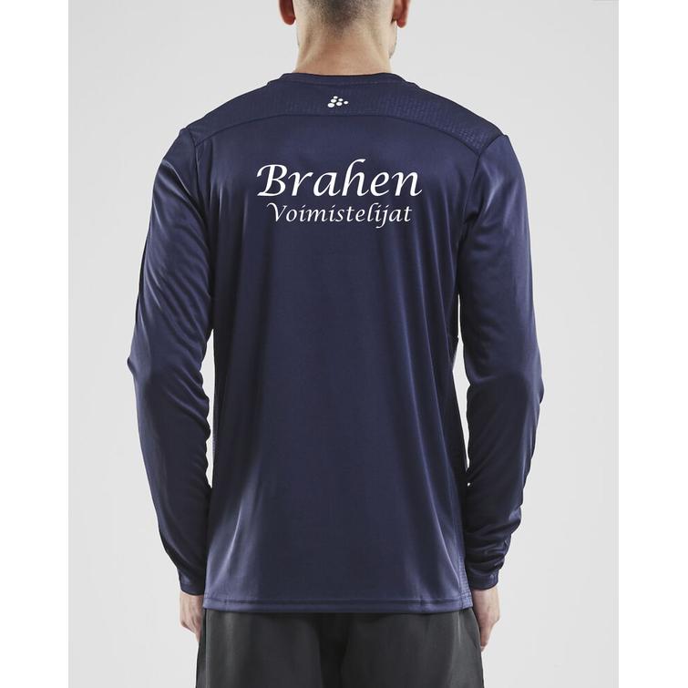 Miesten rush pitkähihainen paita BraVo logolla