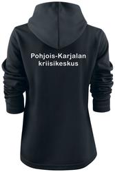 Naisten tekninen vk huppari Mieli logolla