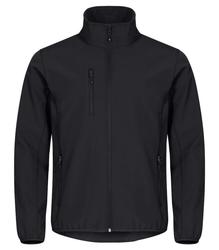 Miesten classic softshell takki Happy riders logolla