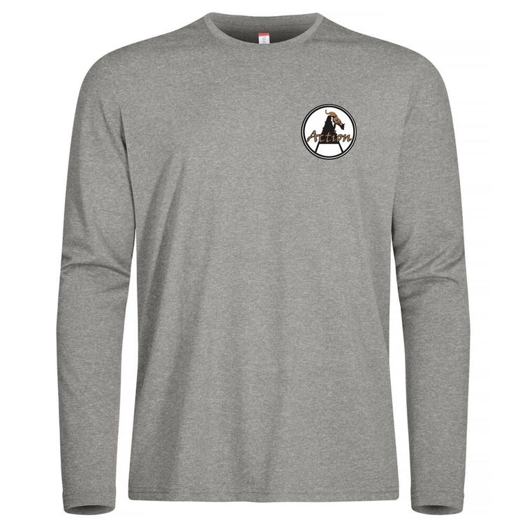 Miesten tekninen pitkähihainen paita Action logolla