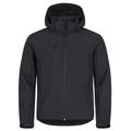 Miesten classic softshell takki Porthan logolla