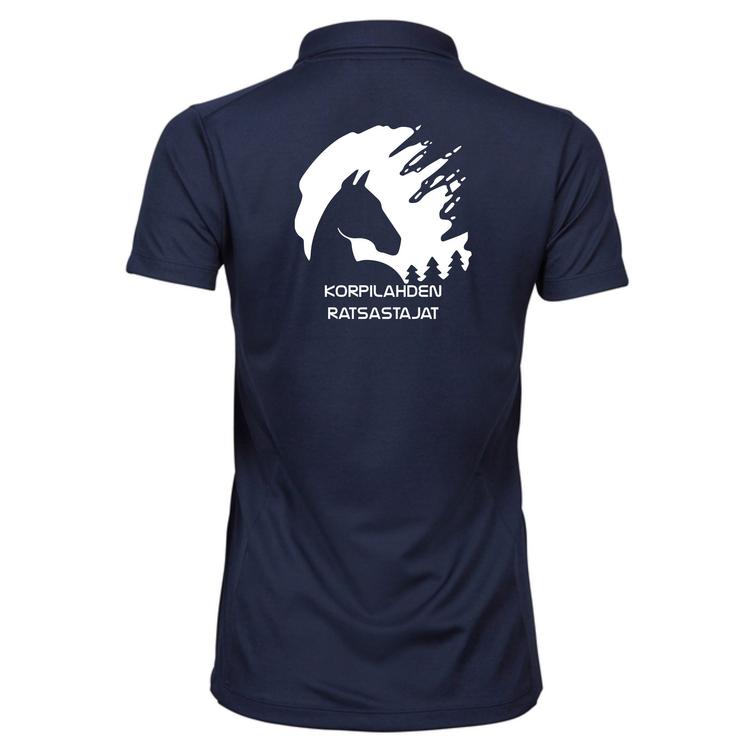 Naisten tekninen pikee KoRa logolla