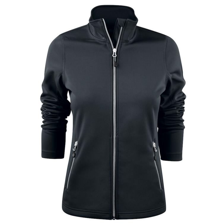 Naisten vetoketju takki MAH logolla