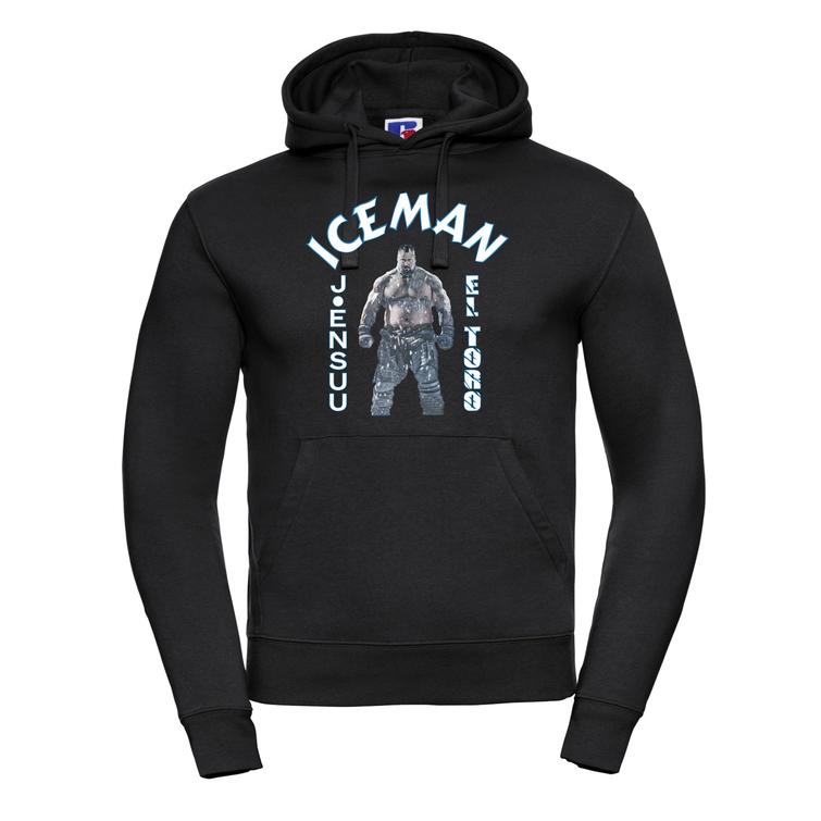 Miesten umpihuppari Iceman logolla