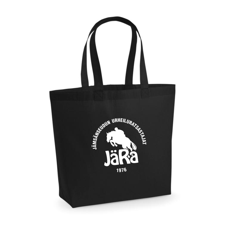 Premium maxi puuvillakassi JäRa logolla
