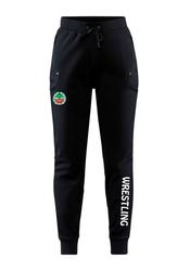 Naisten collegehousut Voikkaan Viesti logolla