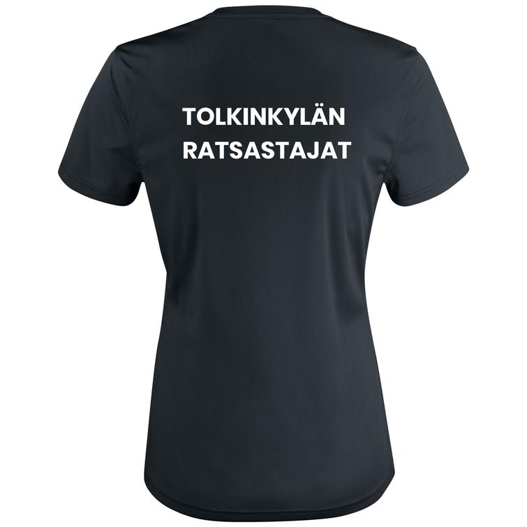 Naisten tekninen t-paita ToRa logolla