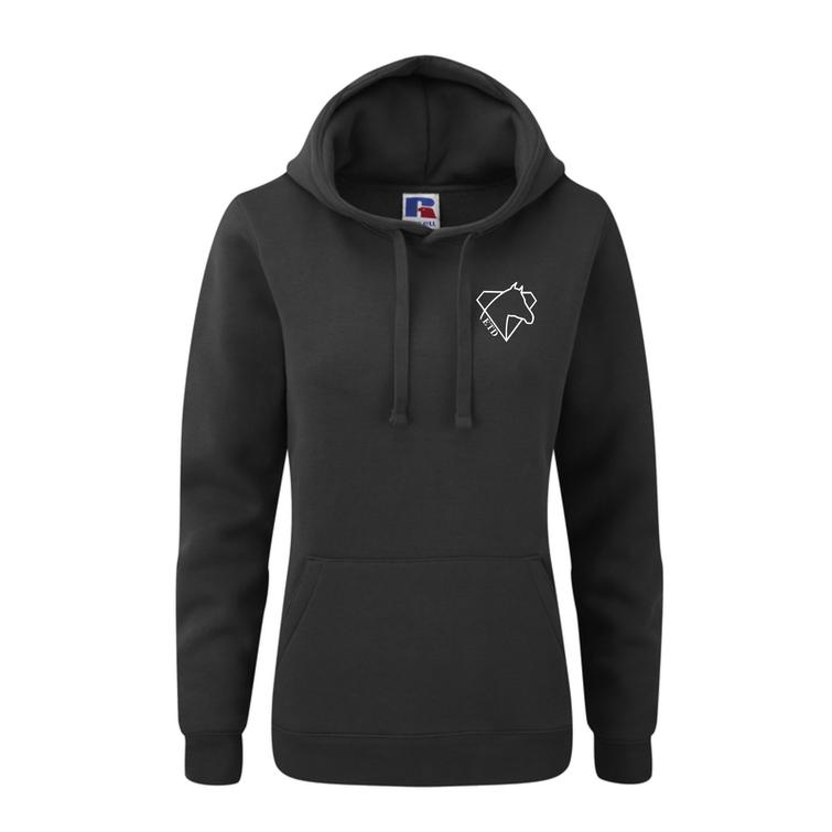 Naisten huppari ETD logolla