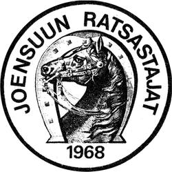 Selk&auml; painatus Joensuun ratsastajat logolla