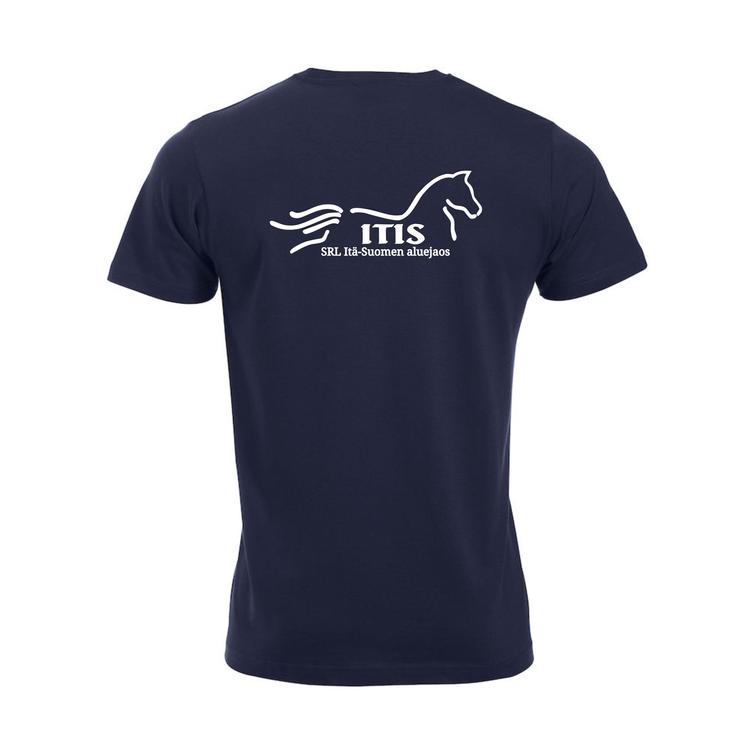 Miesten community tekninen t-paita ITIS logolla