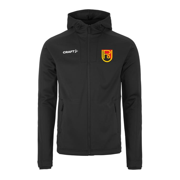 Miesten brushed huppari PoU logolla