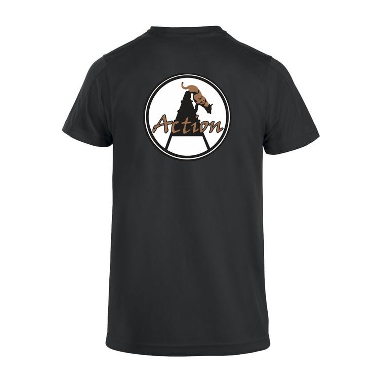 Miesten tekninen t-paita Action logolla
