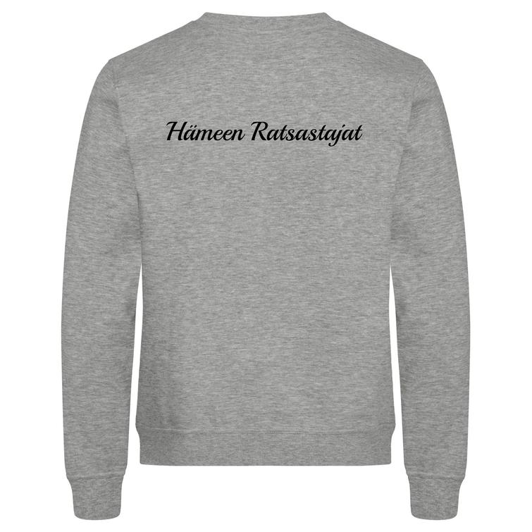 Collegepaita Hämeen Ratsastajat logolla