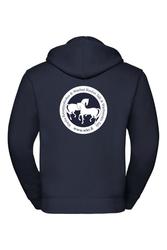 Miesten vetoketjuhuppari WKT logolla