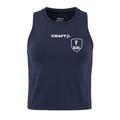 Naisten Crop Singlet toppi BraVo logolla