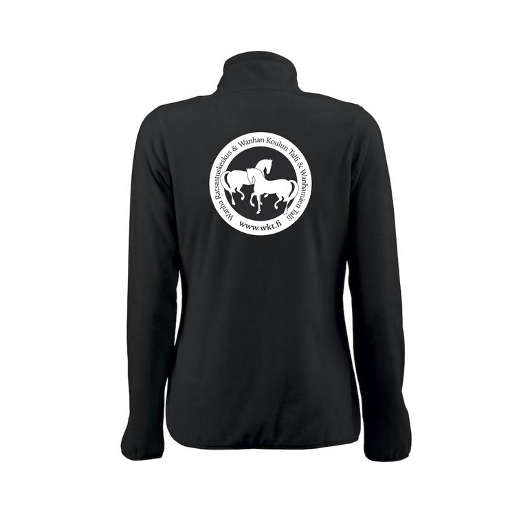 Naisten twohand fleece takki WKT logolla