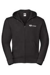 Miesten vetoketjuhuppari 4H Yritys logolla