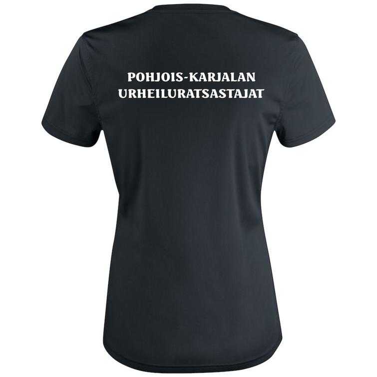 Naisten basic active t-paita PKUR logolla